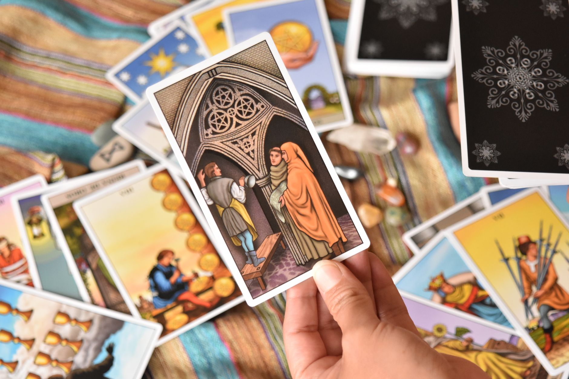 cartes tarot couple